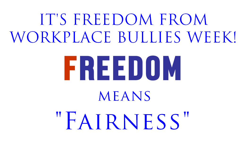 F in Freedom means Fairness
