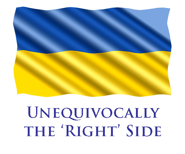 Ukraine is the Right side