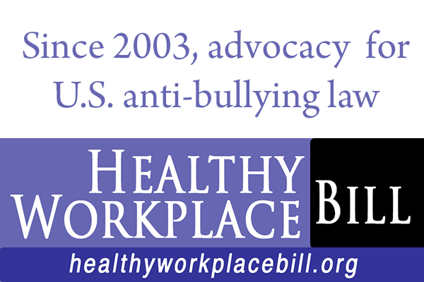 The WBI Healthy Workplace Bill proposed legislation