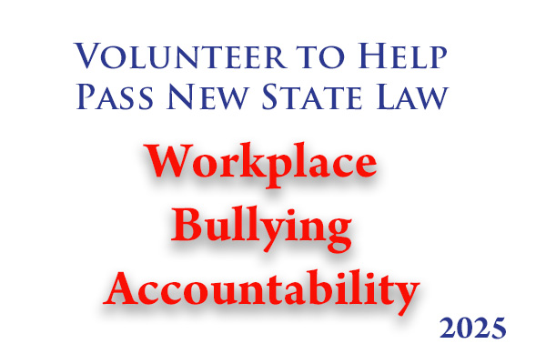 The Workplace Bullying Accountability Act legislation